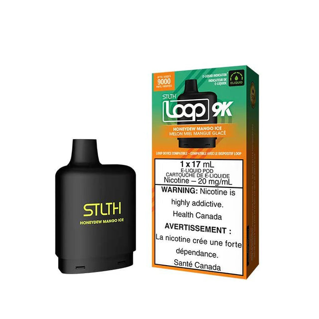 Shop STLTH LOOP 9K Pod Pack - Honeydew Mango Ice - at Vapeshop Mania