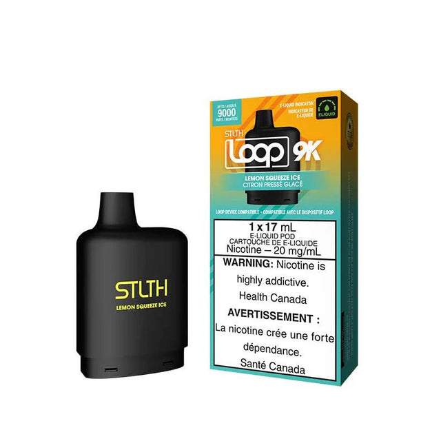 Shop STLTH LOOP 9K Pod Pack - Lemon Squeeze Ice - at Vapeshop Mania