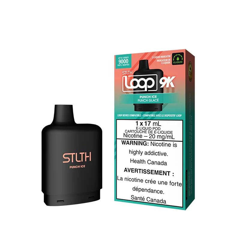 Shop STLTH LOOP 9K Pod Pack - Punch Ice - at Vapeshop Mania