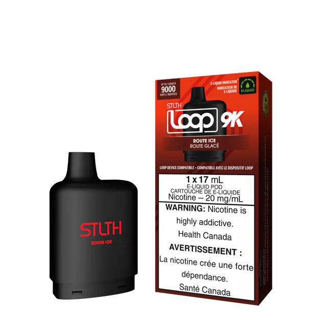 Shop STLTH LOOP 9K Pod Pack - Route Ice - at Vapeshop Mania