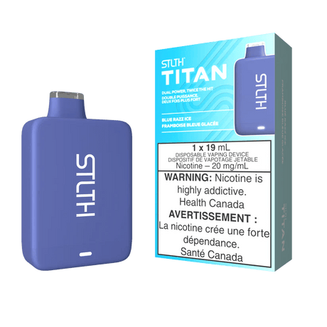 Shop STLTH Titan 10K Disposable - Blue Razz Ice - at Vapeshop Mania