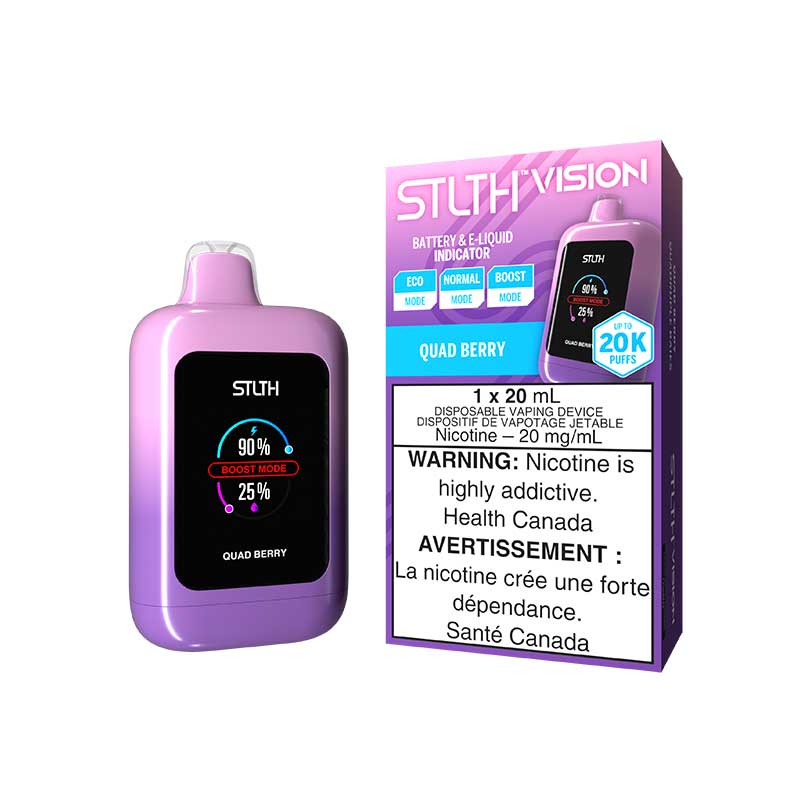 Shop STLTH Vision 20K Disposable - Quad Berry - at Vapeshop Mania