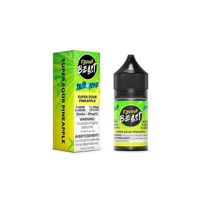 Shop Super Sour Pineapple Salt by Flavour Beast E - Liquid - at Vapeshop Mania