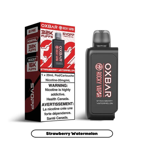 Shop Svopp Rocky Vapor Oxbar [Prefilled Pods] 32K - Strawberry Watermelon - at Vapeshop Mania