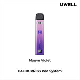 Shop Uwell Caliburn G3 Open Pod Kit 2mL - at Vapeshop Mania