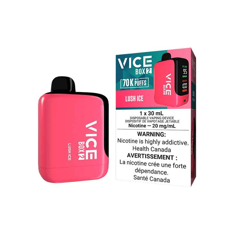 Shop VICE BOX 2 70K Disposable - Lush Ice - at Vapeshop Mania