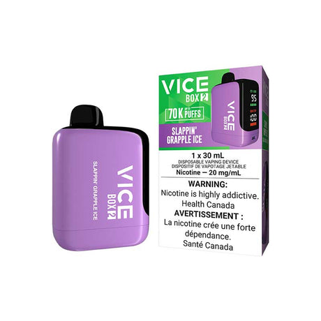 Shop VICE BOX 2 70K Disposable - Slappin' Grapple Ice - at Vapeshop Mania