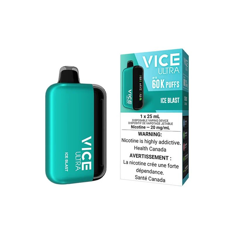 Shop VICE ULTRA 60K Disposable - Ice Blast - at Vapeshop Mania