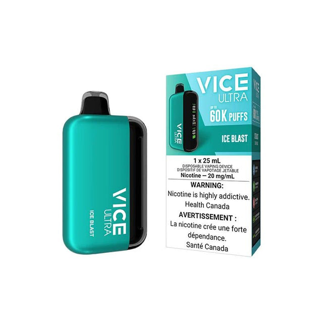 Shop VICE ULTRA 60K Disposable - Ice Blast - at Vapeshop Mania