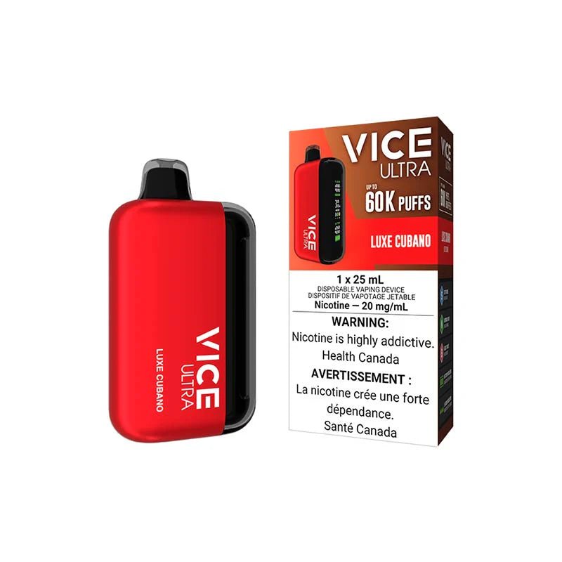 Shop VICE ULTRA 60K Disposable - Luxe Cubano - at Vapeshop Mania