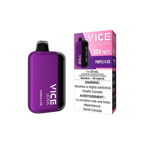 Shop VICE ULTRA 60K Disposable - Purple D Ice - at Vapeshop Mania