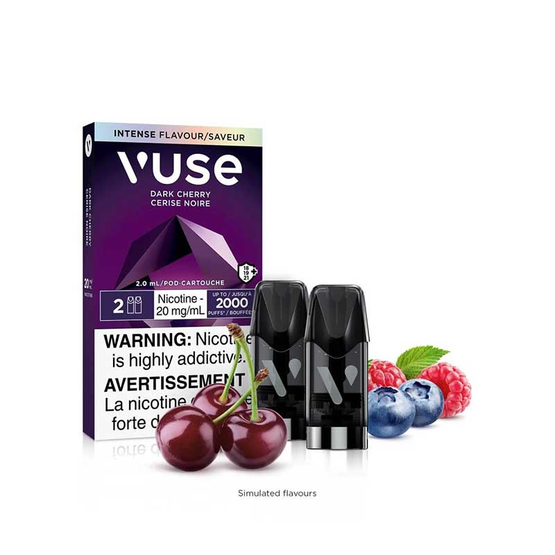 Shop VUSE Pods - Dark Cherry (2pk) - at Vapeshop Mania