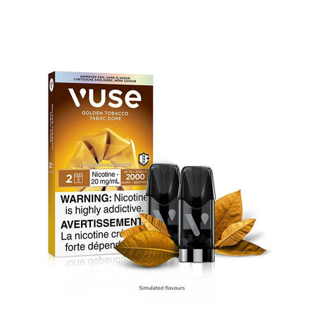 Shop VUSE Pods - Golden Tobacco (2pk) - at Vapeshop Mania