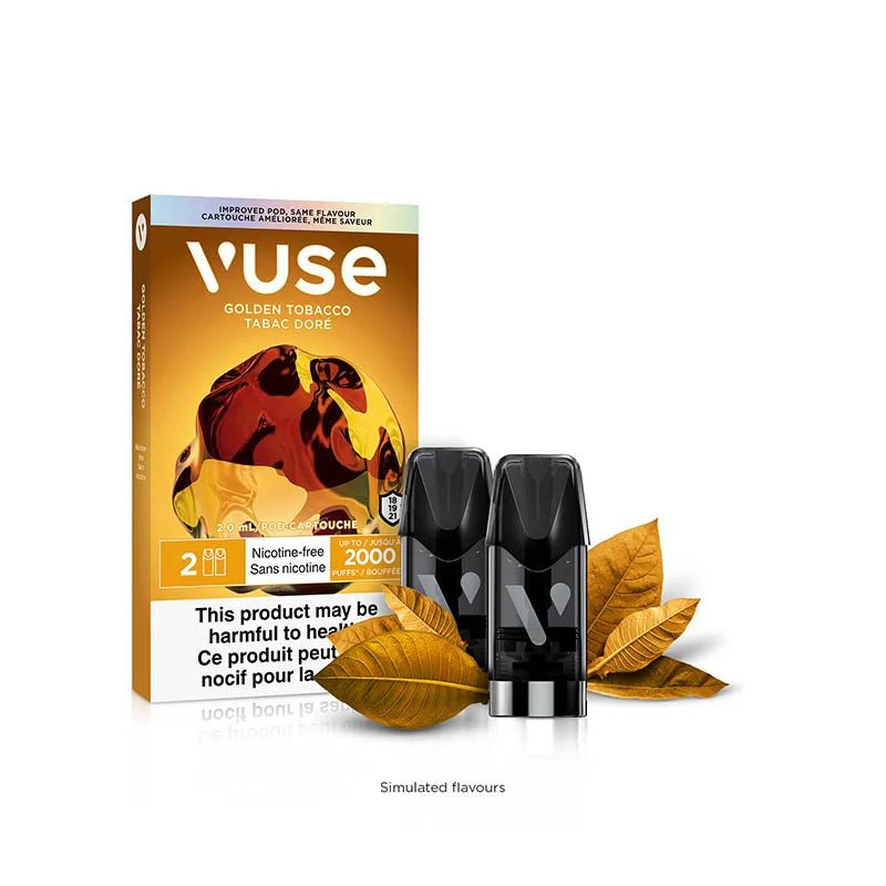 Shop VUSE Pods - Golden Tobacco (2pk) - at Vapeshop Mania