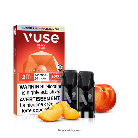 Shop VUSE Pods - Peach (2pk) - at Vapeshop Mania