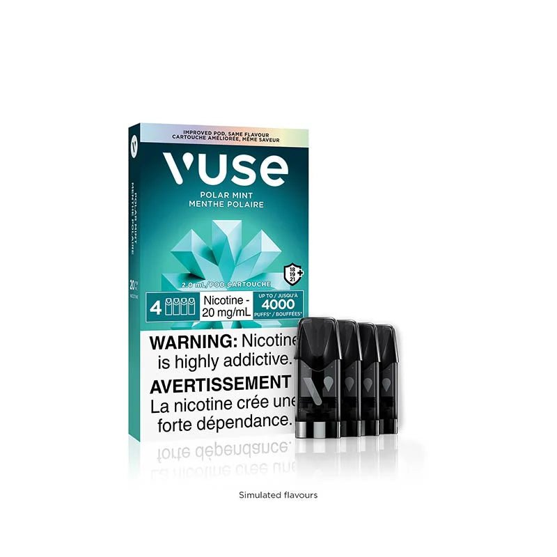 Shop VUSE Pods - Polar Mint (4 pk) - at Vapeshop Mania