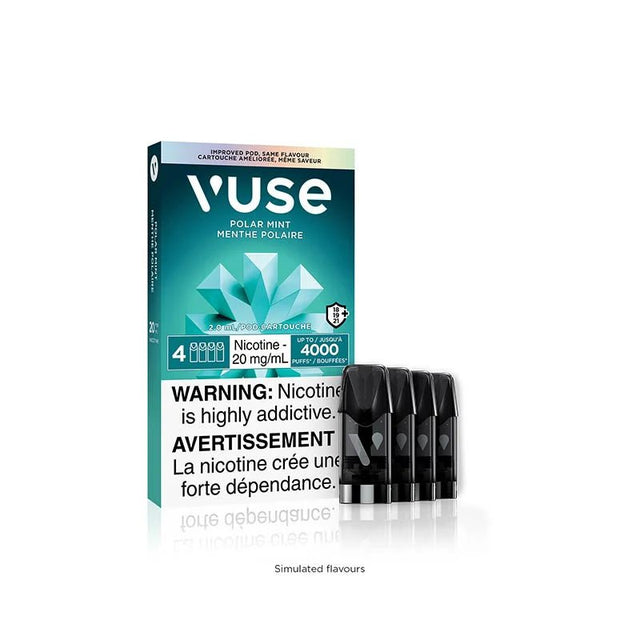 Shop VUSE Pods - Polar Mint (4 pk) - at Vapeshop Mania