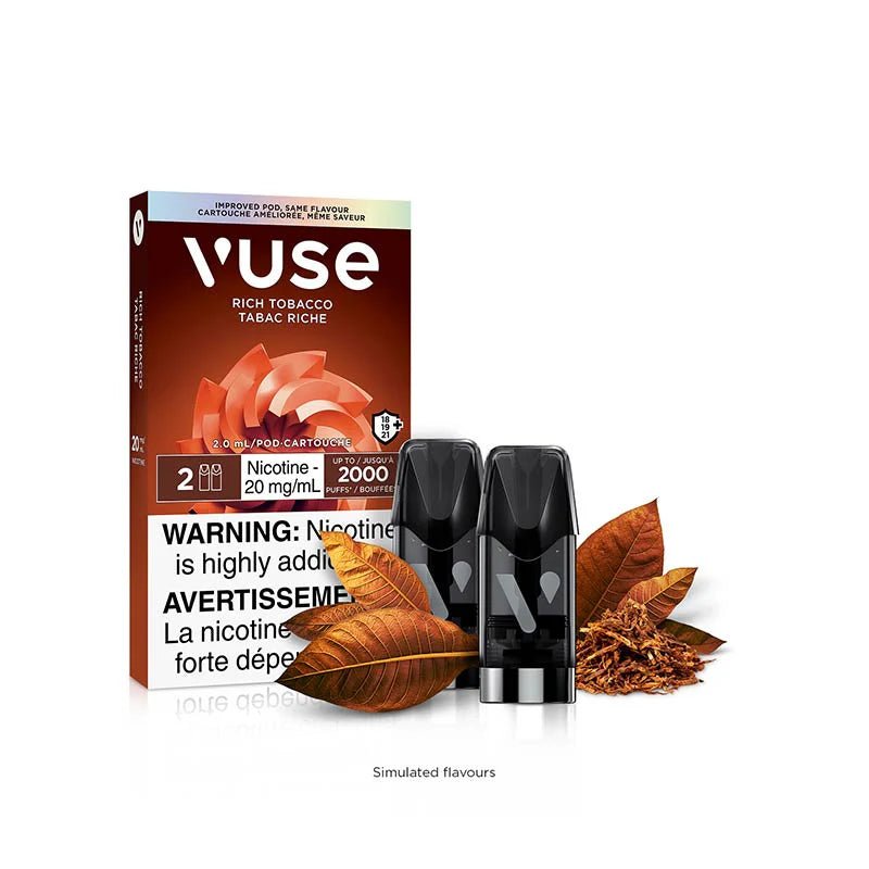 Shop VUSE Pods - Rich Tobacco (2pk) - at Vapeshop Mania