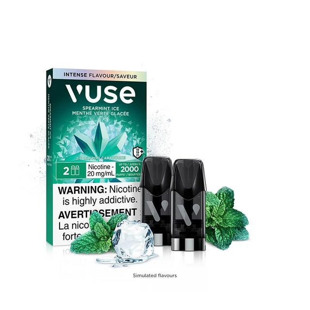 Shop VUSE Pods - Spearmint Ice (2pk) - at Vapeshop Mania