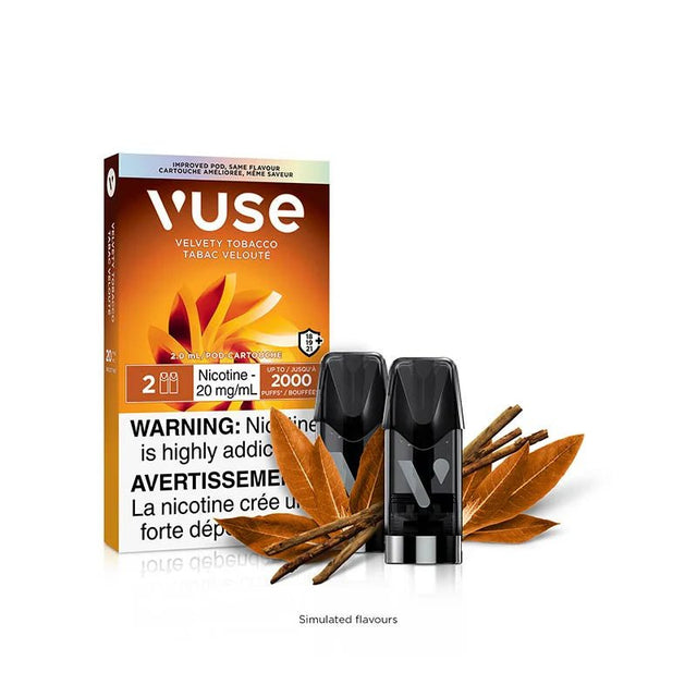 Shop VUSE Pods - Velvety Tobacco (2pk) - at Vapeshop Mania