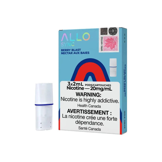 Shop ALLO Sync Pod Pack - Berry Blast - at Vapeshop Mania