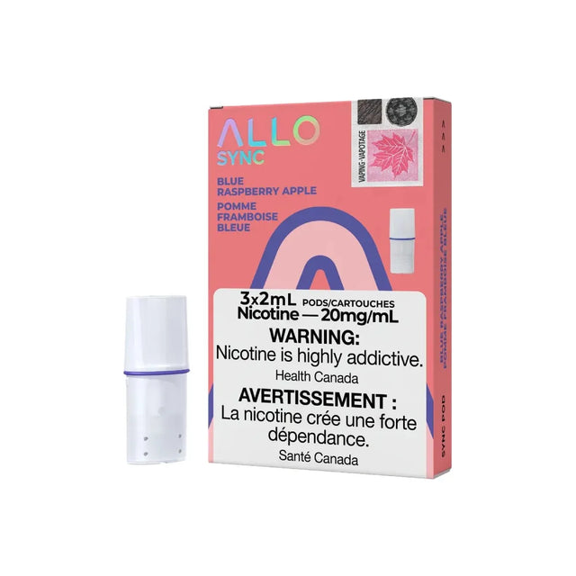 Shop ALLO Sync Pod Pack - Blue Raspberry Apple - at Vapeshop Mania