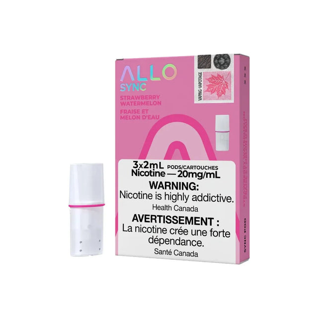 Shop ALLO Sync Pod Pack - Strawberry Watermelon - at Vapeshop Mania