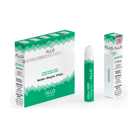 Shop ALLO Ultra 1600 Disposable - Orange Mango Guava - at Vapeshop Mania