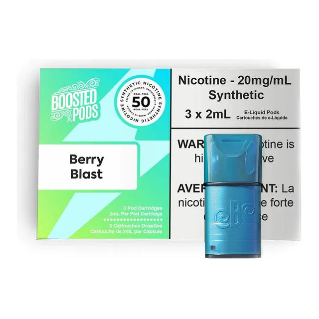 Shop BOOSTED Pods - Berry Blast - at Vapeshop Mania