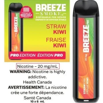 Shop Breeze Pro 2000 Disposable - Strawberry Kiwi - at Vapeshop Mania