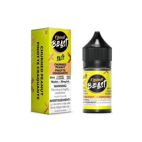 Shop Churned Peanut Salt by Flavour Beast E-Liquid - at Vapeshop Mania