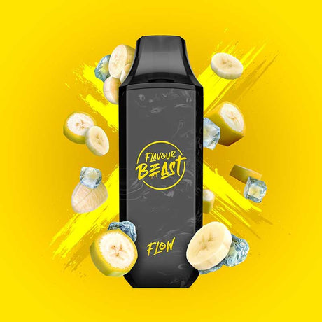 Shop Flavour Beast Flow 4000 Disposable - Bussin Banana Iced - at Vapeshop Mania