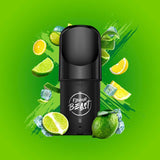 Shop Flavour Beast Pod Pack - Gnarly Green D (Green Dew) - at Vapeshop Mania