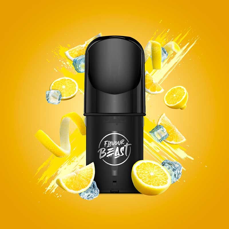 Shop Flavour Beast Pod Pack - Lemon Squeeze Iced - at Vapeshop Mania