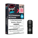 Shop Flavour Beast Pod Pack - Sic Strawberry Iced - at Vapeshop Mania