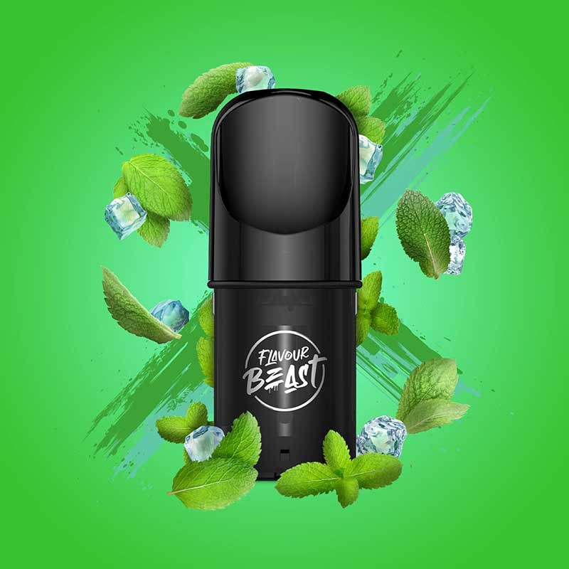 Shop Flavour Beast Pod Pack - Super Spearmint Iced - at Vapeshop Mania