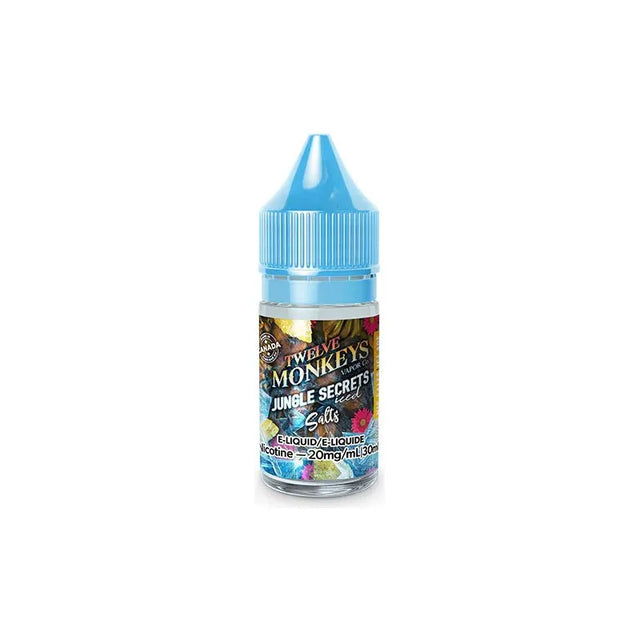 Shop Jungle Secret Iced by Twelve Monkeys Ice Age Salt Juice - at Vapeshop Mania