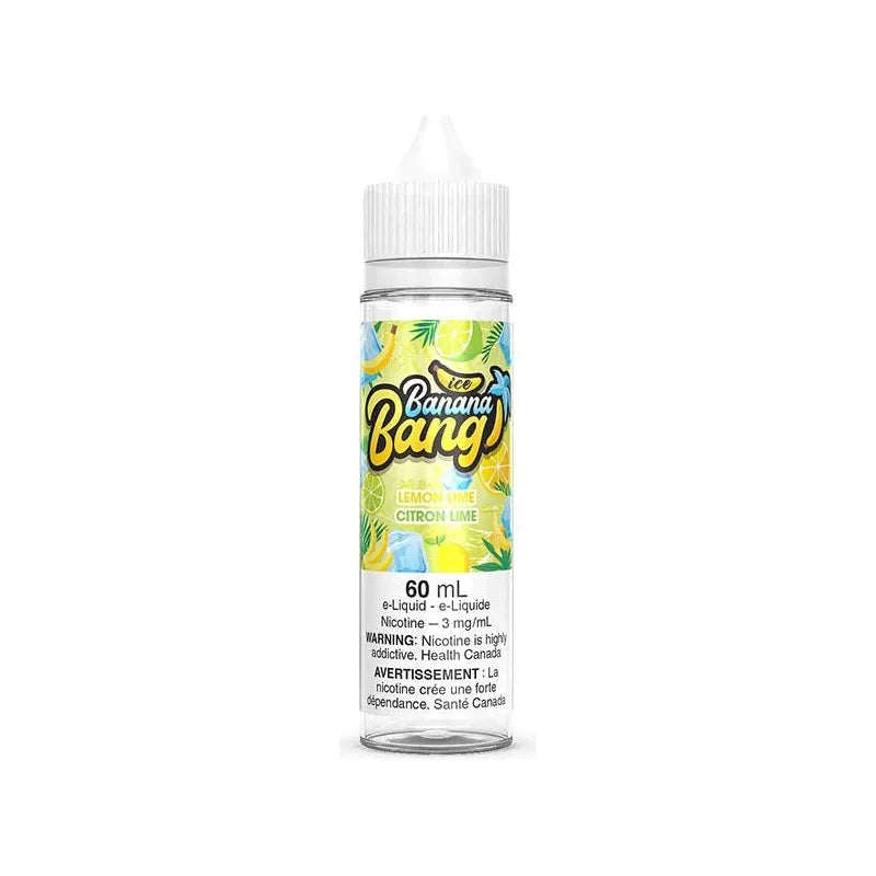 Shop Lemon Lime by Banana Bang Ice E-Liquid - at Vapeshop Mania