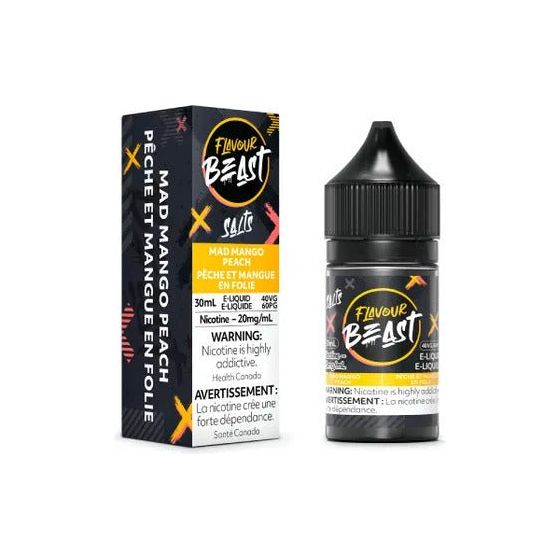 Shop Mad Mango Peach Salt by Flavour Beast E-Liquid - at Vapeshop Mania