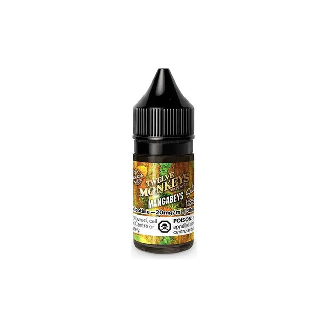 Shop Mangabeys Nic Salts by Twelve Monkeys E-Juice - at Vapeshop Mania