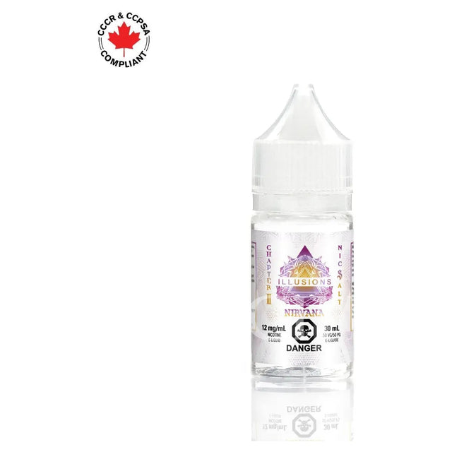 Shop Nirvana by Illusions Nic Salts Juice - at Vapeshop Mania