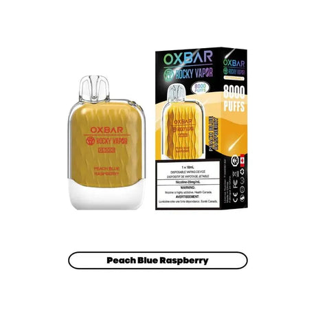 Shop OXBAR G8000 Disposable - Peach Blue Raspberry - at Vapeshop Mania