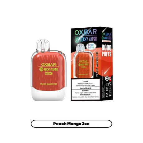 Shop OXBAR G8000 Disposable - Peach Mango Ice - at Vapeshop Mania