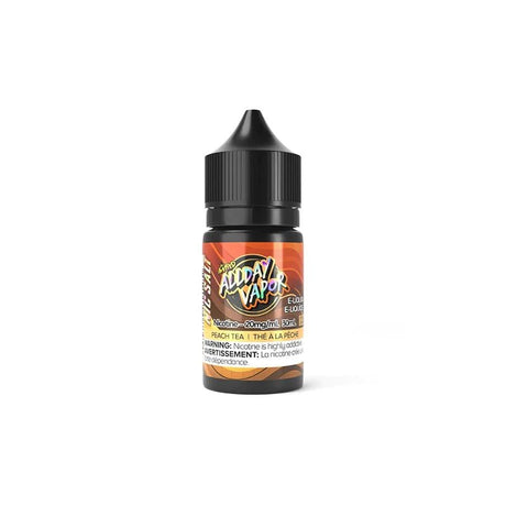 Shop Peach Tea Nic Salt by All Day Vapor - at Vapeshop Mania