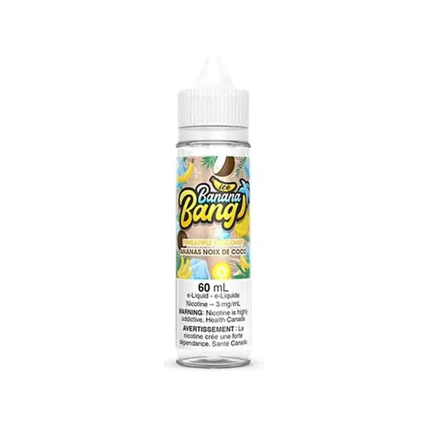 Shop Pineapple Coconut by Banana Bang Ice E-Liquid - at Vapeshop Mania