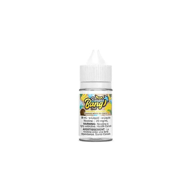 Shop Pineapple Coconut by Banana Bang Ice Salt Juice - at Vapeshop Mania