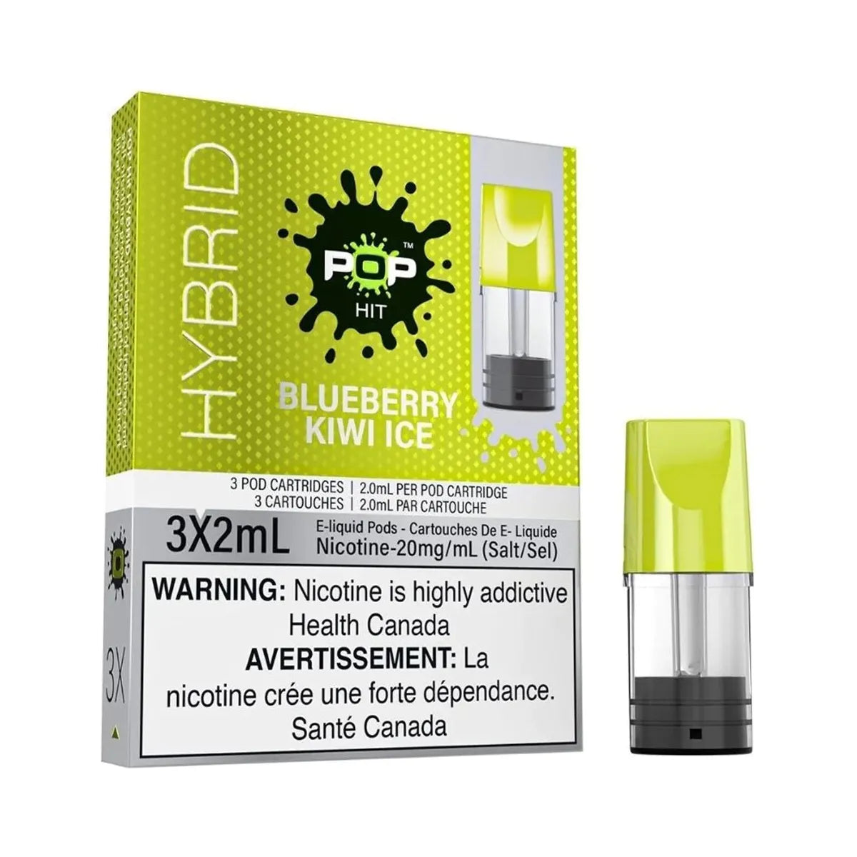 Shop POP Pods - Blueberry Kiwi Ice - at Vapeshop Mania