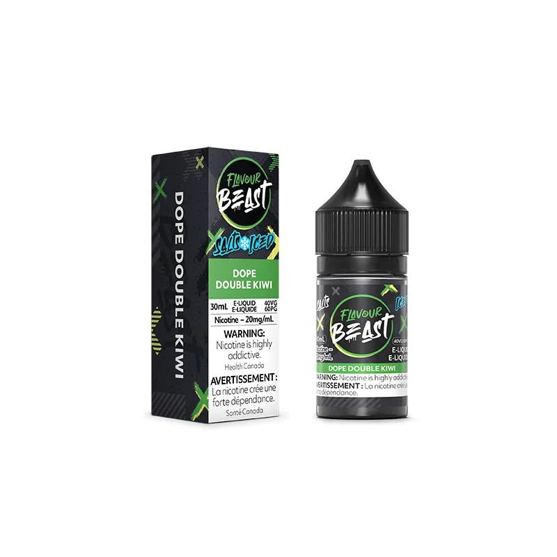 Shop Dope Double Kiwi Iced Salt by Flavour Beast E-Liquid - at Vapeshop Mania