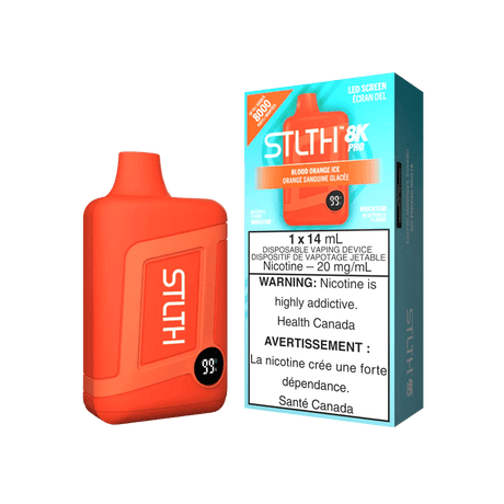 Shop STLTH 8K Pro Disposable - Blood Orange Ice - at Vapeshop Mania