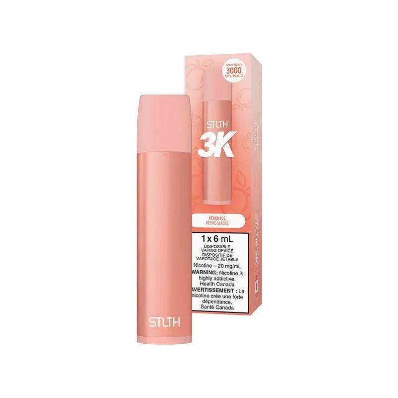 Shop STLTH 3K Disposable - Peach Ice - at Vapeshop Mania